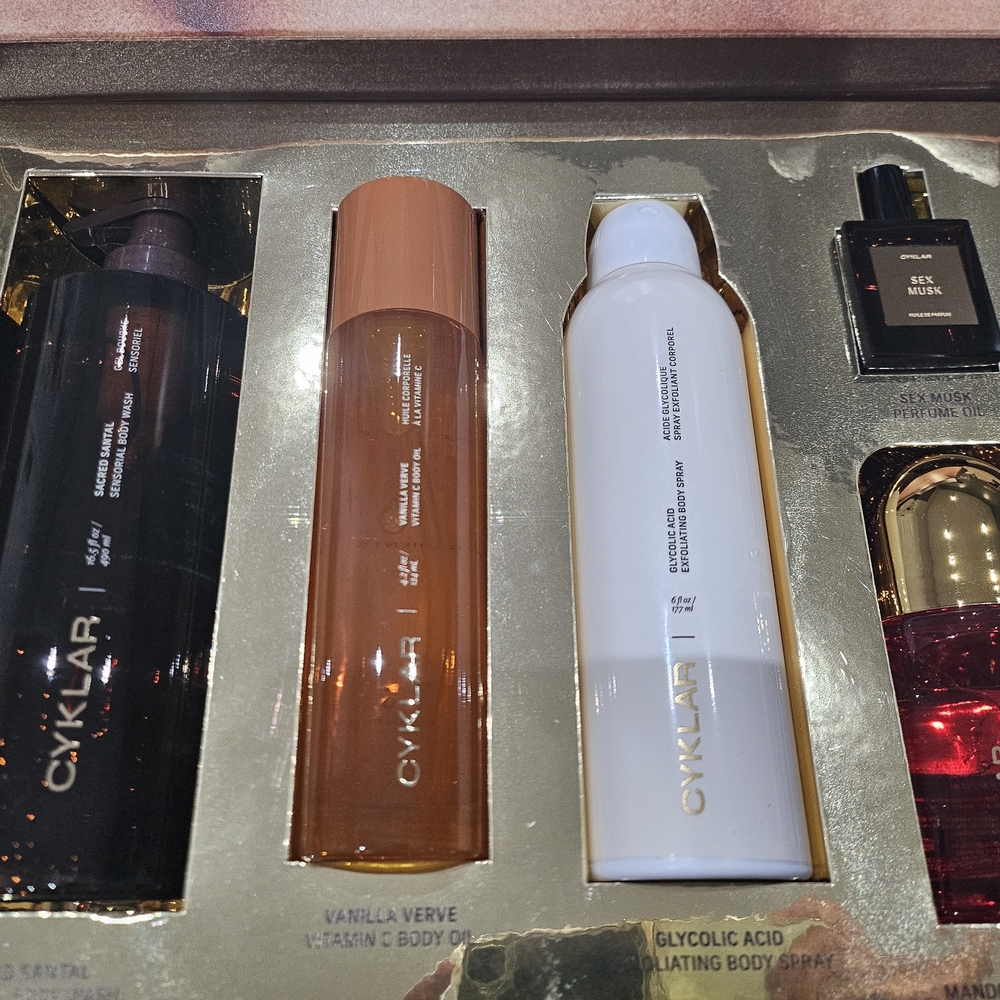 CYKLAR 5-piece Body Care Set